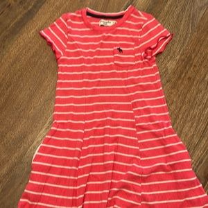 Girls cute striped summer dress